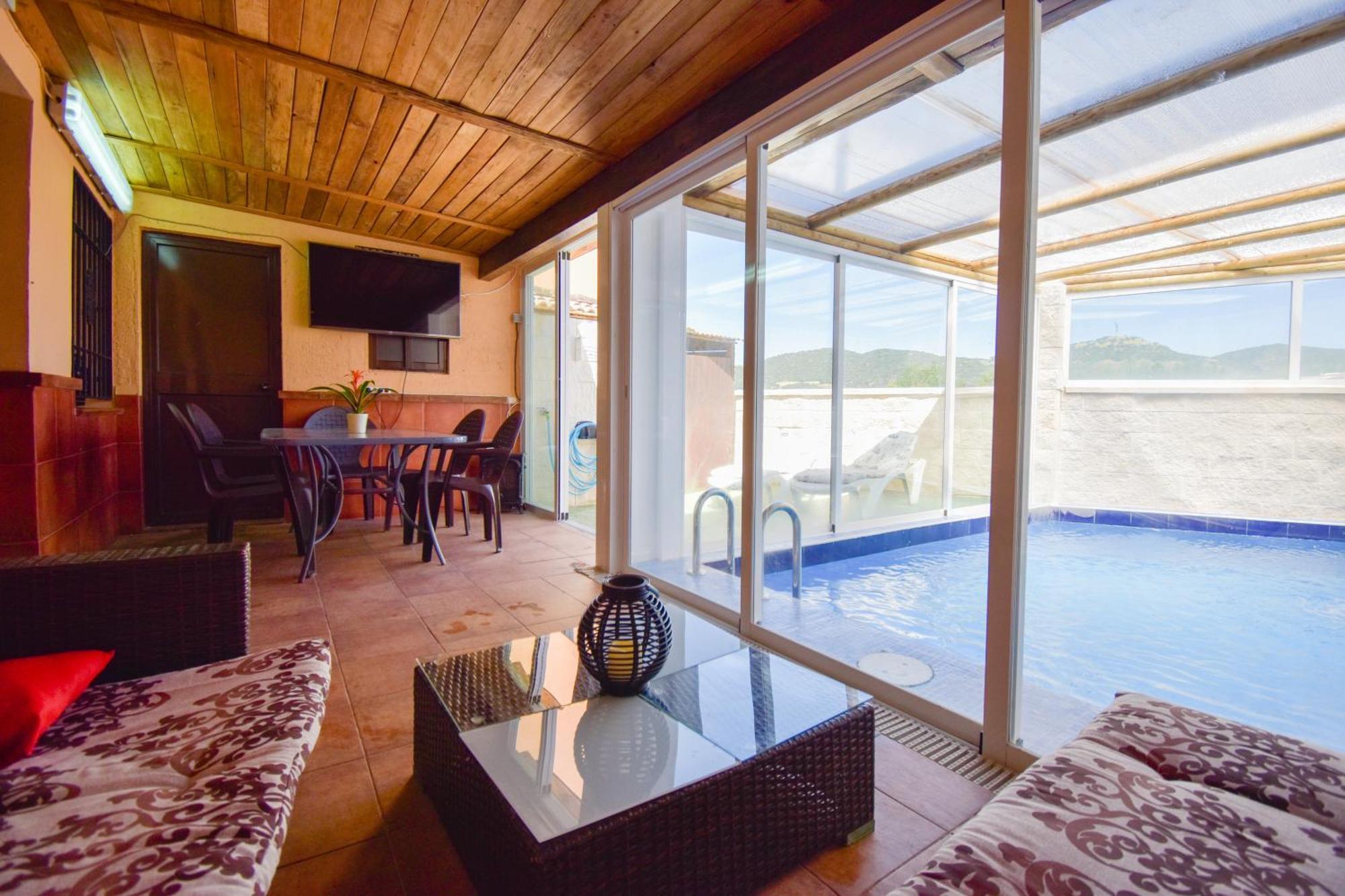 Villa Elisabeth Con Piscina Climatizada Chimenea Y Terraza Arriate Exterior photo